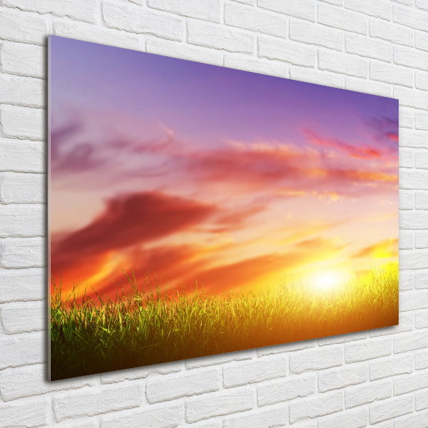 Cuadro metacrilato horizontal Atardecer