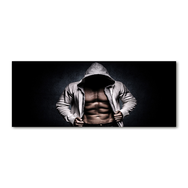 Cuadro metacrilato horizontal desarrollo muscular