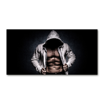 Cuadro metacrilato horizontal desarrollo muscular