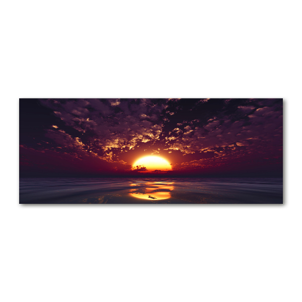 Cuadro metacrilato horizontal Atardecer