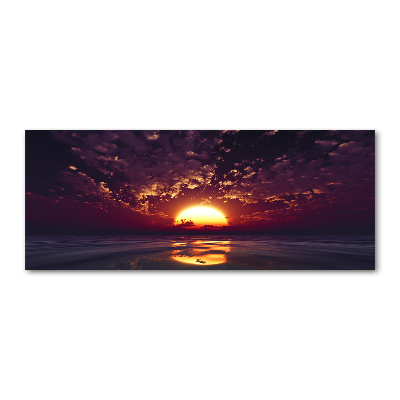 Cuadro metacrilato horizontal Atardecer