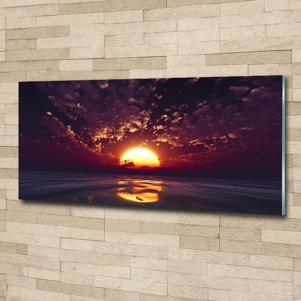 Cuadro metacrilato horizontal Atardecer