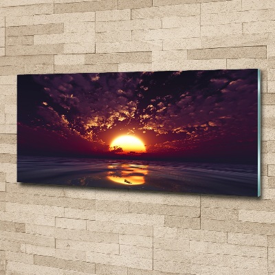 Cuadro metacrilato horizontal Atardecer