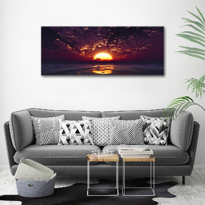 Cuadro metacrilato horizontal Atardecer