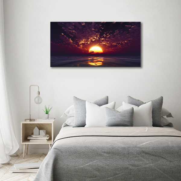 Cuadro metacrilato horizontal Atardecer