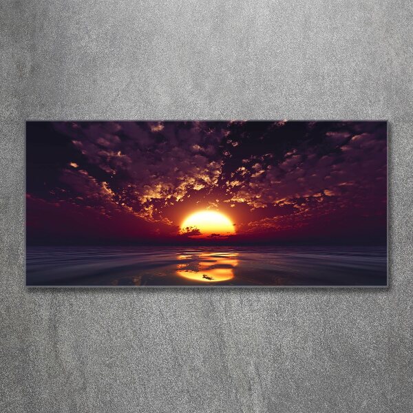 Cuadro metacrilato horizontal Atardecer