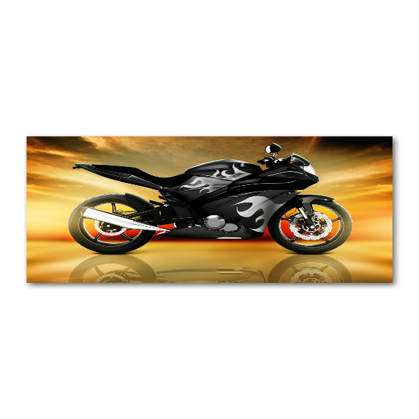 Foto en metacrilato horizontal Moto