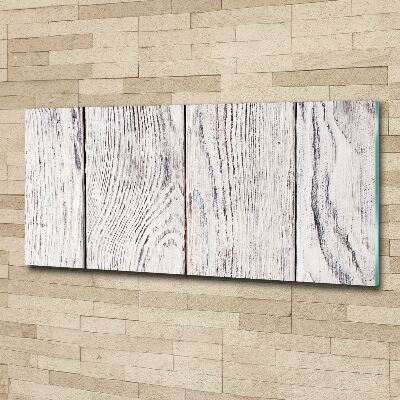 Cuadro metacrilato horizontal pared de madera