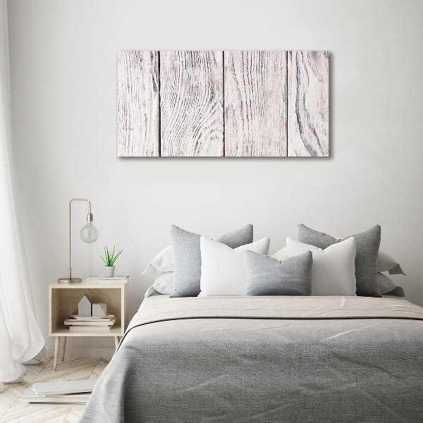 Cuadro metacrilato horizontal pared de madera