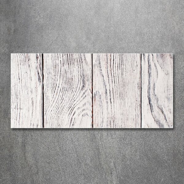 Cuadro metacrilato horizontal pared de madera