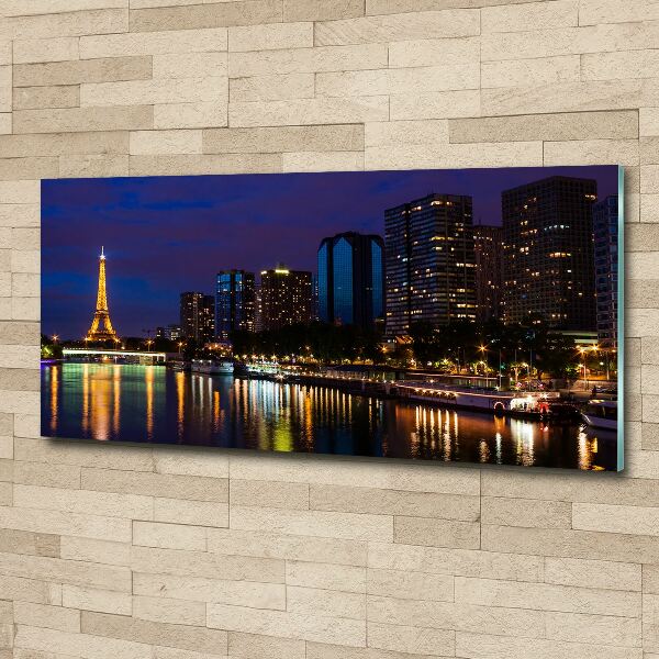 Cuadro metacrilato horizontal París de noche
