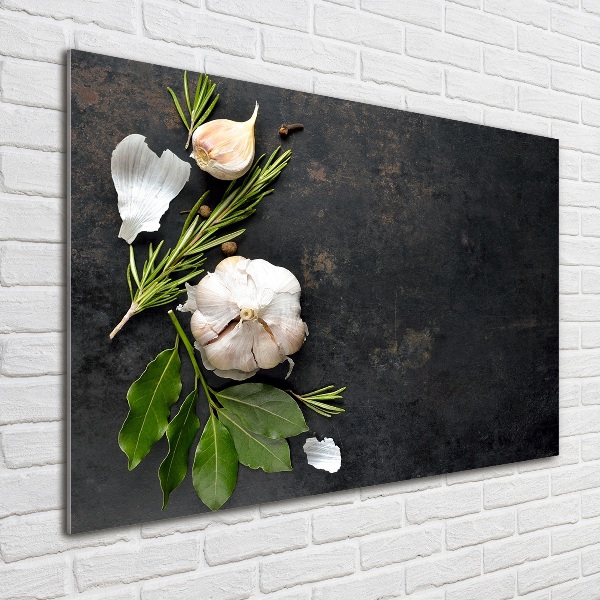 Pintura en acrílico horizontal Ajo