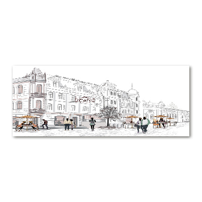 Cuadro metacrilato horizontal Casco antiguo