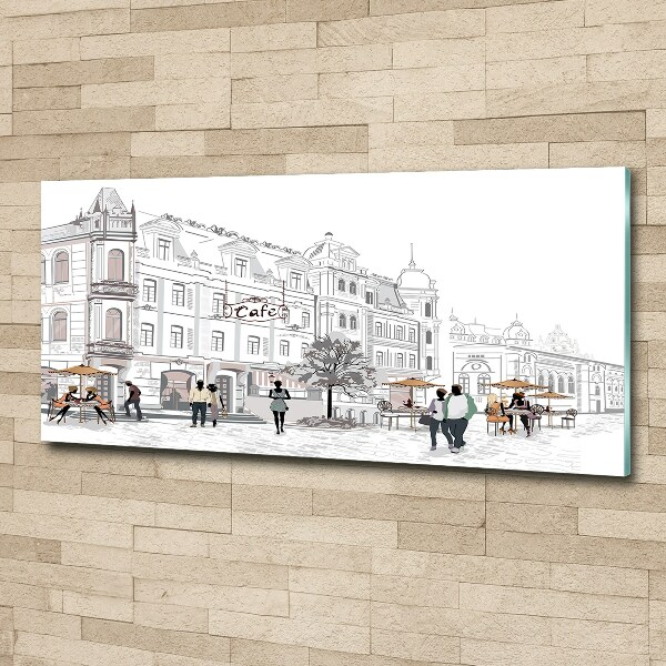 Cuadro metacrilato horizontal Casco antiguo