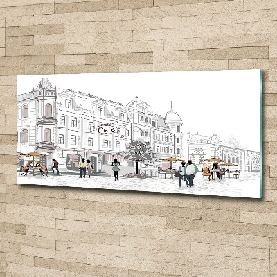 Cuadro metacrilato horizontal Casco antiguo