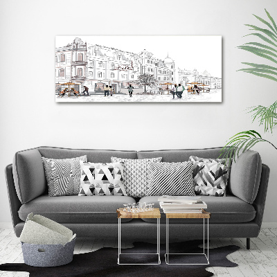 Cuadro metacrilato horizontal Casco antiguo