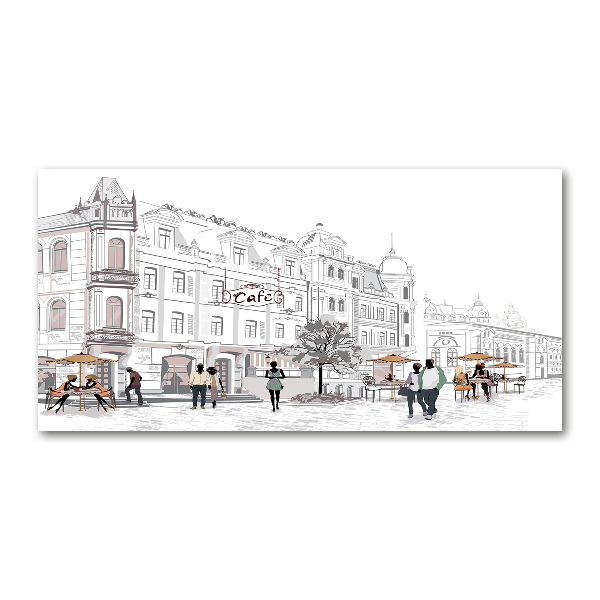 Cuadro metacrilato horizontal Casco antiguo