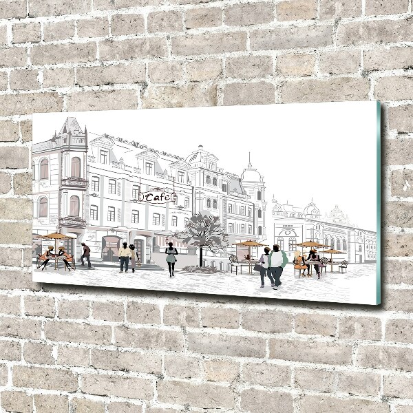 Cuadro metacrilato horizontal Casco antiguo