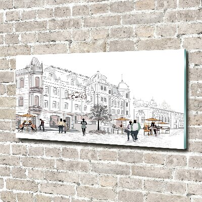 Cuadro metacrilato horizontal Casco antiguo