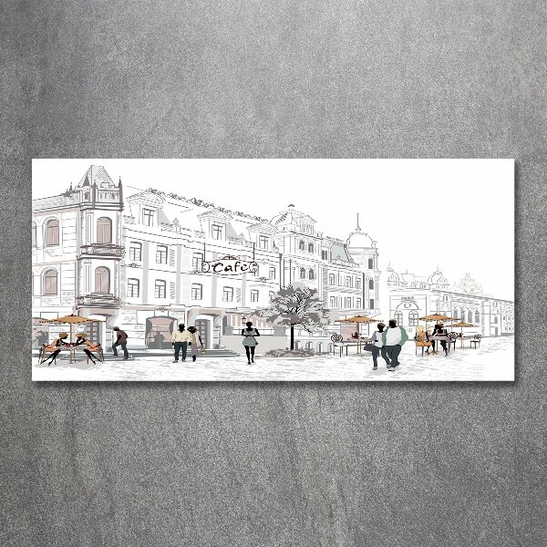 Cuadro metacrilato horizontal Casco antiguo