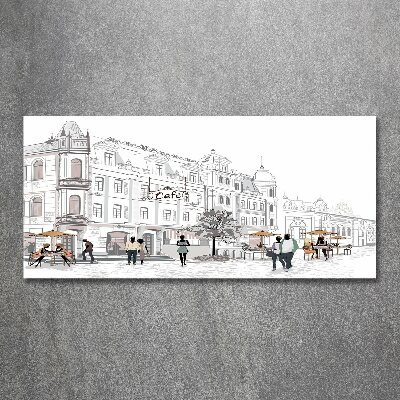 Cuadro metacrilato horizontal Casco antiguo