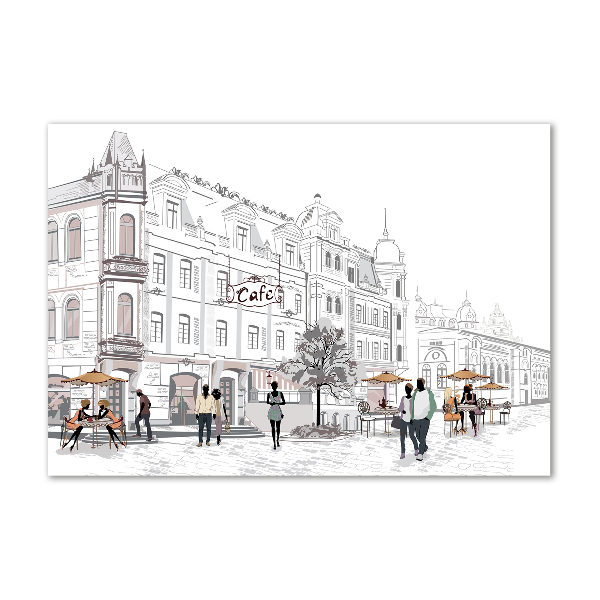 Cuadro metacrilato horizontal Casco antiguo