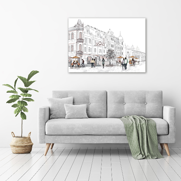 Cuadro metacrilato horizontal Casco antiguo