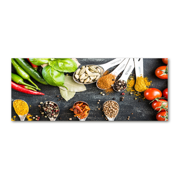 Pintura en acrílico horizontal Mezcla de especias