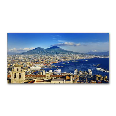 Pintura en acrílico horizontal Nápoles Italia