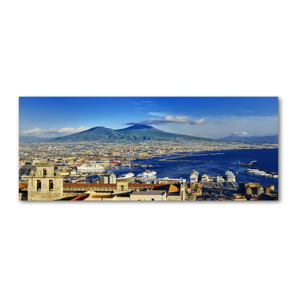 Pintura en acrílico horizontal Nápoles Italia