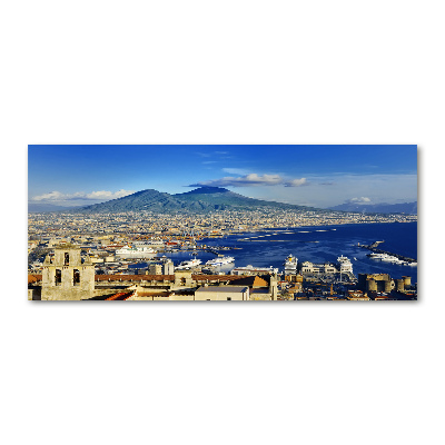 Pintura en acrílico horizontal Nápoles Italia