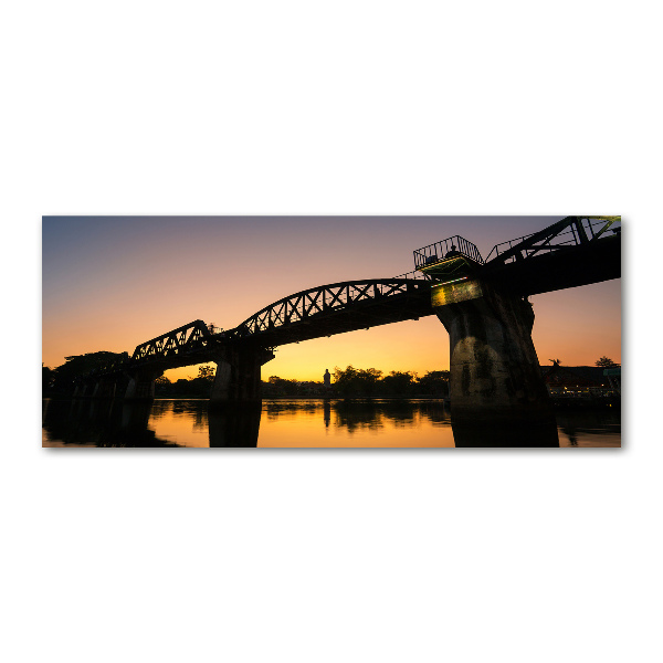 Foto en metacrilato horizontal Puente en Tailandia