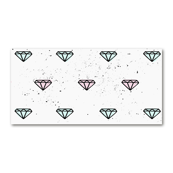 Cuadro metacrilato horizontal Diamantes