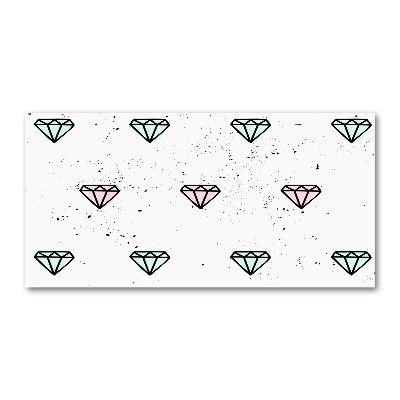 Cuadro metacrilato horizontal Diamantes