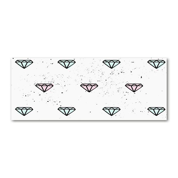 Cuadro metacrilato horizontal Diamantes