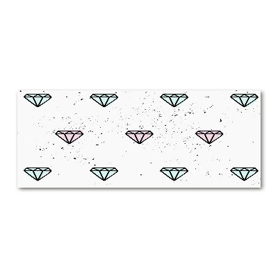 Cuadro metacrilato horizontal Diamantes