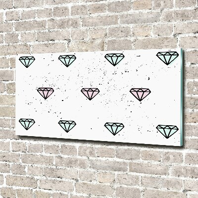 Cuadro metacrilato horizontal Diamantes