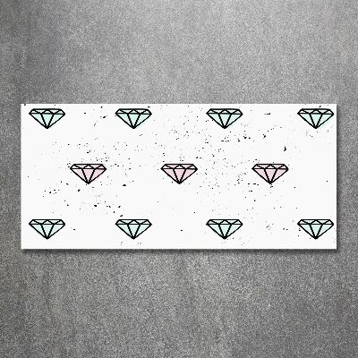 Cuadro metacrilato horizontal Diamantes