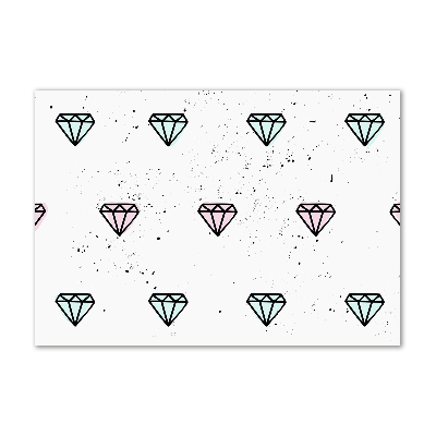 Cuadro metacrilato horizontal Diamantes