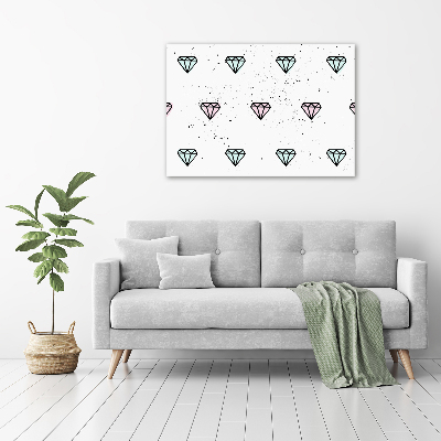 Cuadro metacrilato horizontal Diamantes