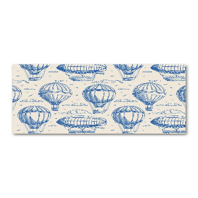Cuadro metacrilato horizontal Globos y dirigibles