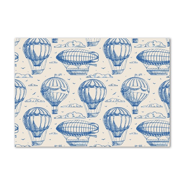 Cuadro metacrilato horizontal Globos y dirigibles