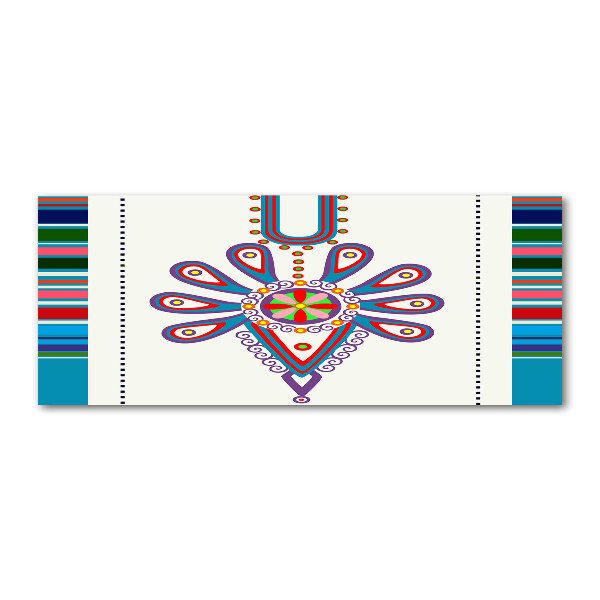 Cuadro metacrilato horizontal Patrón popular polaco