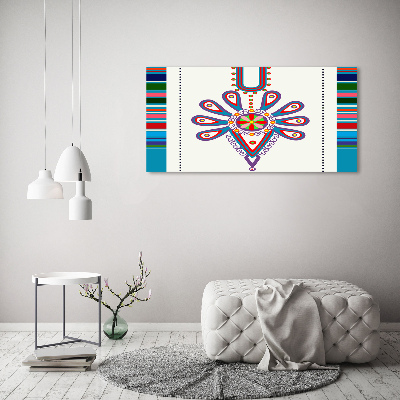 Obraz zdjęcie akryl Polski wzór ludowy