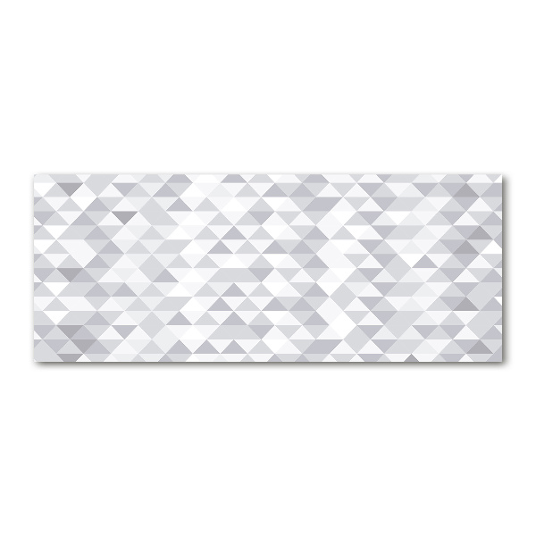 Foto en metacrilato horizontal Triángulos grises