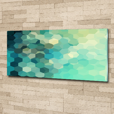 Cuadro acrílico horizontal Fondo abstracto