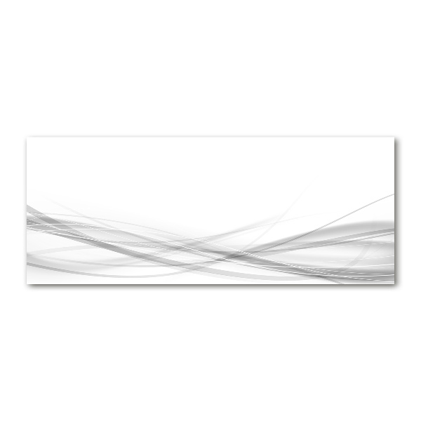 Pintura en acrílico horizontal Ondas abstractas