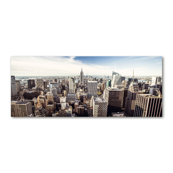 Cuadro acrílico horizontal Nueva York