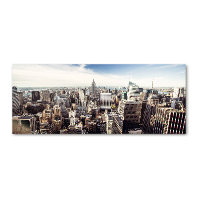 Cuadro acrílico horizontal Nueva York