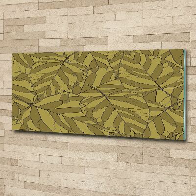 Foto en metacrilato horizontal Hojas